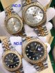 Copy Rolex Datejust Green Dial 2-Tone Lover Watch 36mm and 31mm (9)_th.jpg